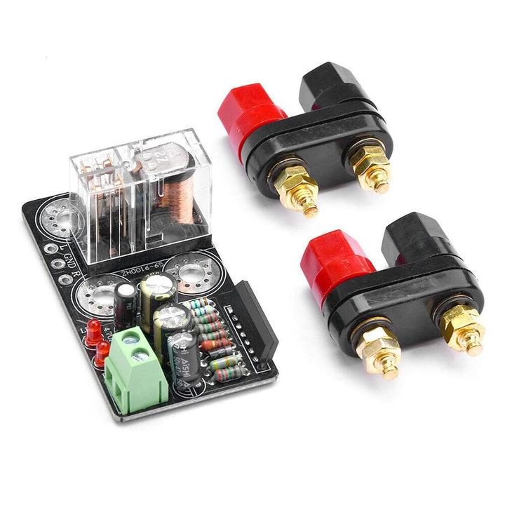 ZEZEFUFU AC 12V-24V Lautsprecherschutzplatine UPC1237 direkt auf dem Gehäuse montiert, zuverlässige
