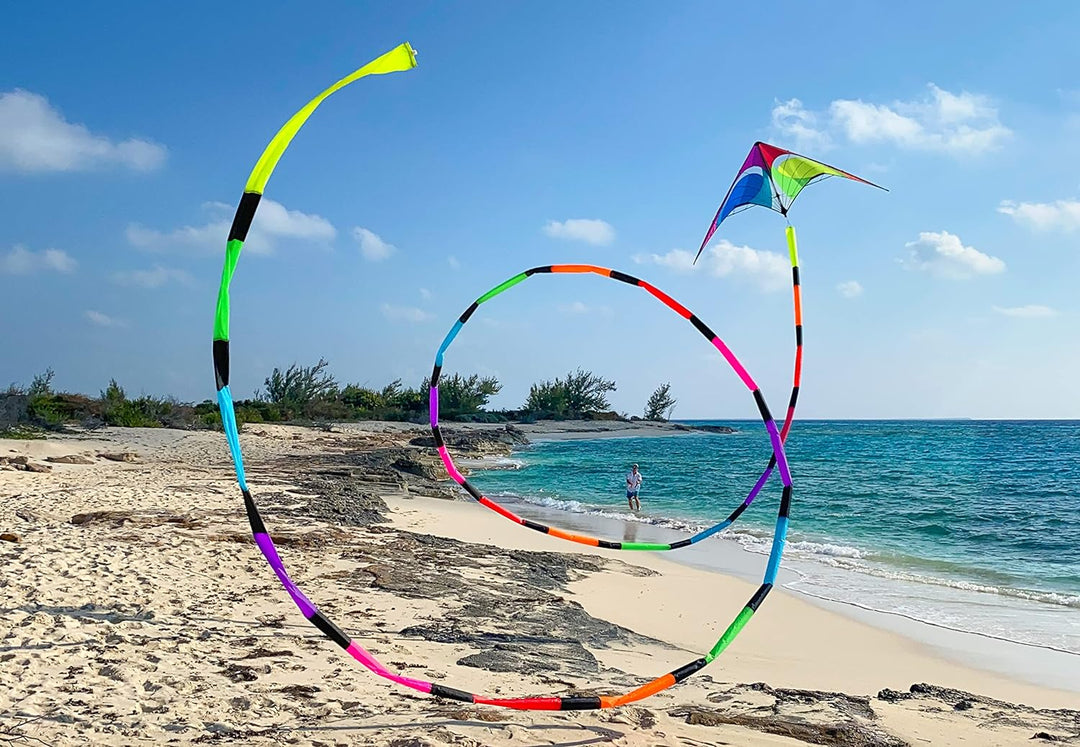 Prism Tube Tail 75 ft. Rainbow