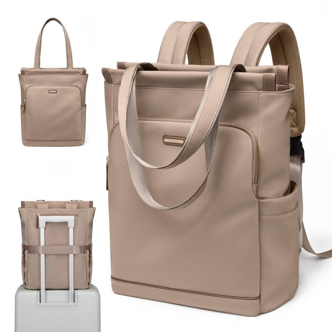 GOLF SUPAGS Convertible Laptop-Rucksack für Frauen Casual Daypack Notebook Tote Bag für Arbeit Hochs