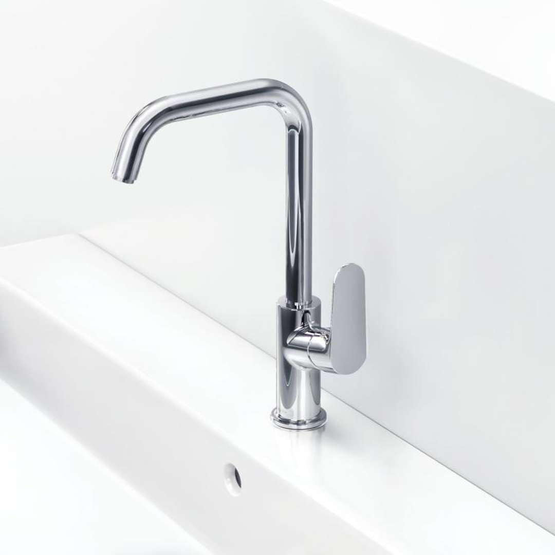 hansgrohe Wasserhahn Focus (Armatur mit Auslauf Höhe 240mm, ohne Ablaufgarnitur) Chrom, Chrom