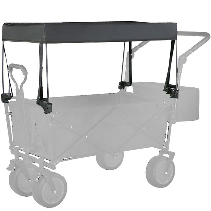 Markise für Bollerwagen Faltbare,Regenschutzhülle Bollerwagen,Markise Shade Cover für Kinder Falten