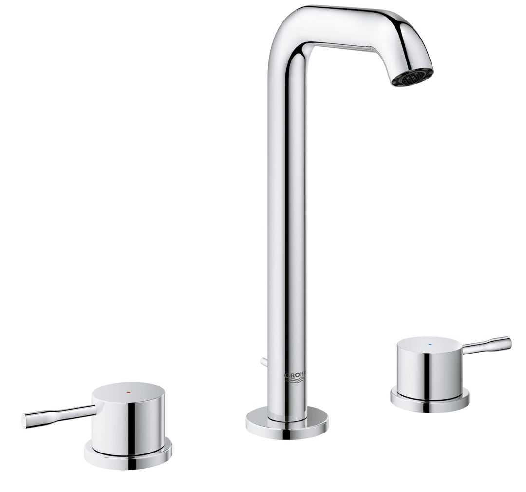 Essence New 2-Gr WT 3-L L mit Zugstange Ablaufgarnitur L Chrom, mit Zugstange Ablaufgarnitur L Chrom