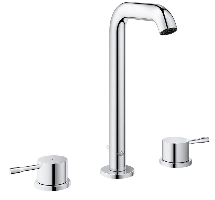 Essence New 2-Gr WT 3-L L mit Zugstange Ablaufgarnitur L Chrom, mit Zugstange Ablaufgarnitur L Chrom