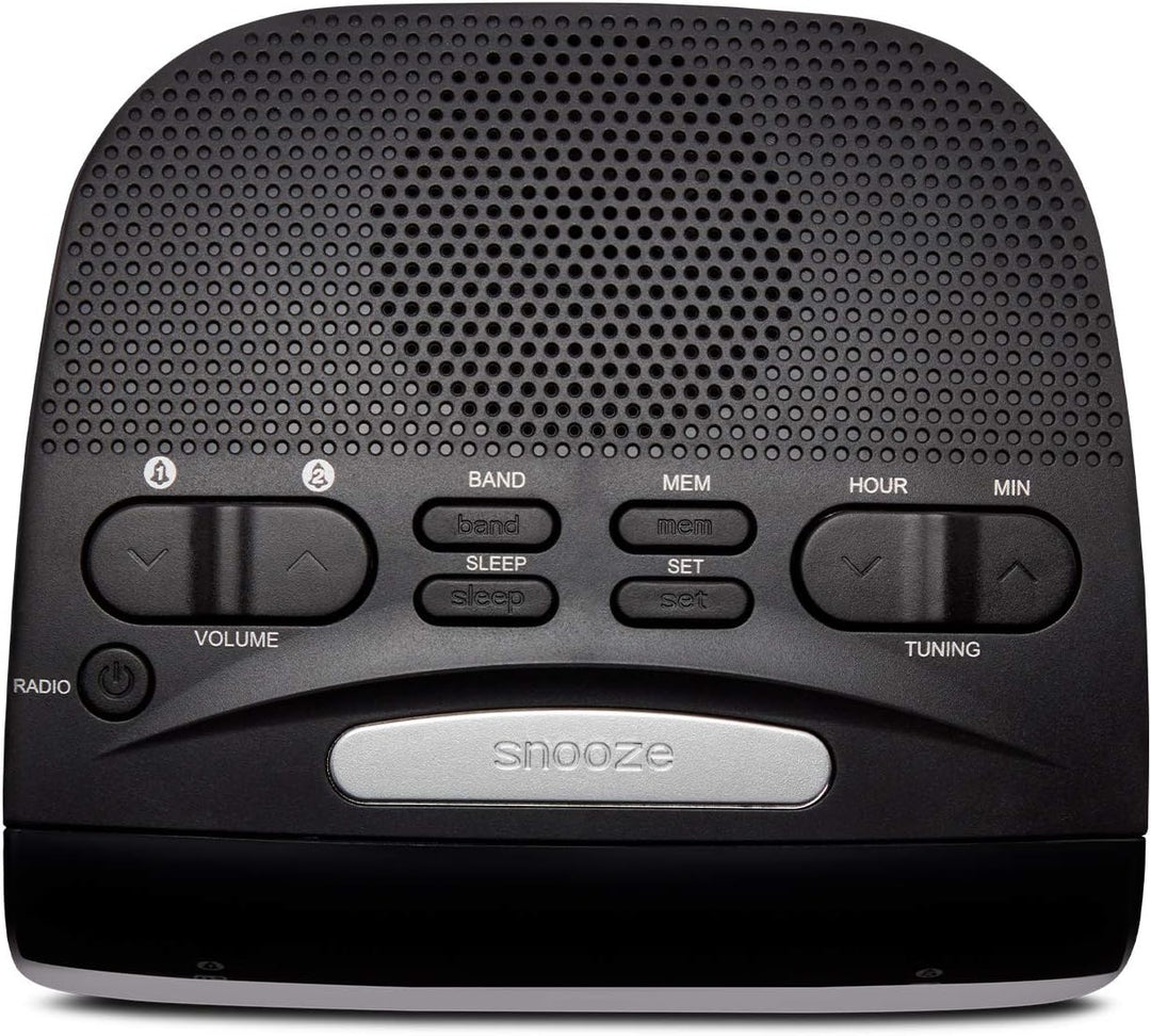 RADIO RELOJ DESPERTADOR AIWA CR-15BK DOBLE FM Alarm