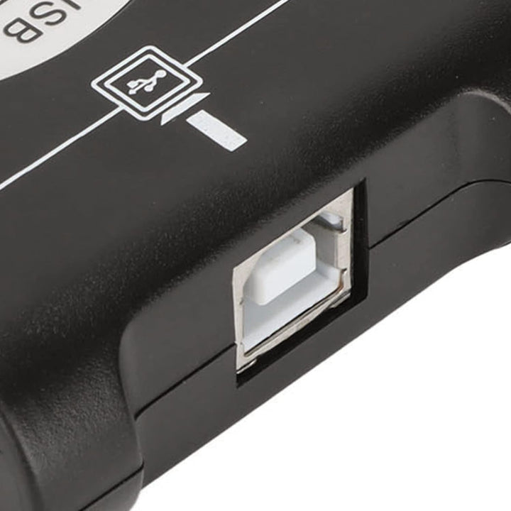 Lazmin112 USB-zu-Seriell-Adapter, 4 RS232-Ports COM-Reservierungskarten für Serielle Ports Kompakter
