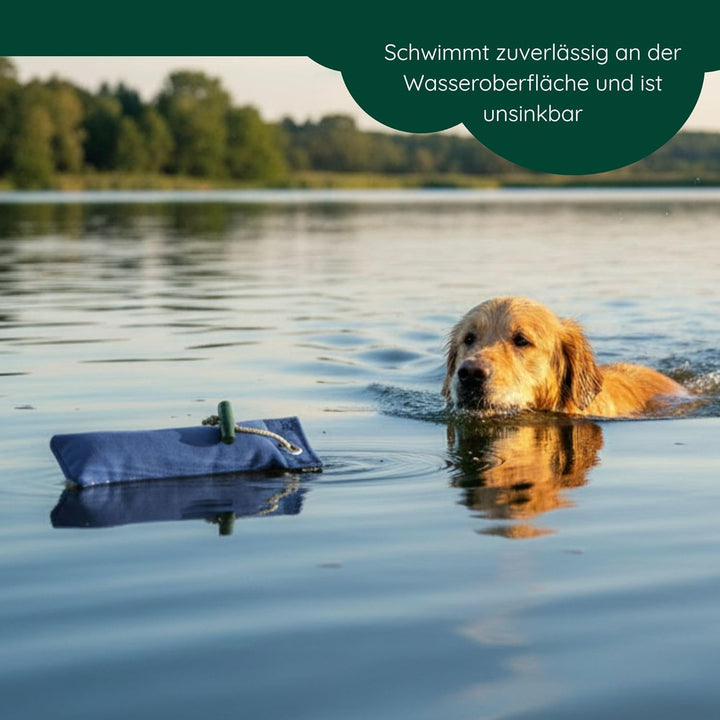 Standard Dummy 500g | Aktion 5 + 1 GRATIS | Robustes Material | Mit Wurfgriff | Schwimmfähig | Ideal