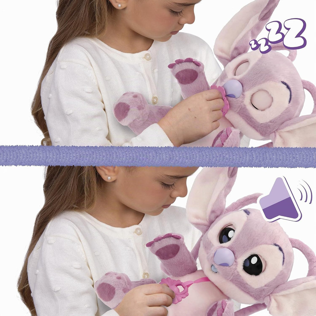 Baby Paws Disney Angel INTERAKTIVES PLÜSCHTIER Süsses interaktives Plüschtier, das Laute von Sich gi