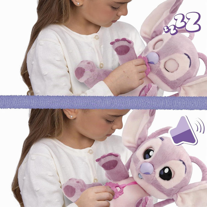 Baby Paws Disney Angel INTERAKTIVES PLÜSCHTIER Süsses interaktives Plüschtier, das Laute von Sich gi