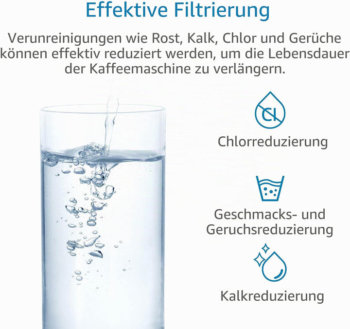 AQUA CREST Ersatzwasserfilter für Saeco® Brita® Intenza+, Philips® Saeco® CA6702/00, Gaggia® Mavea®,