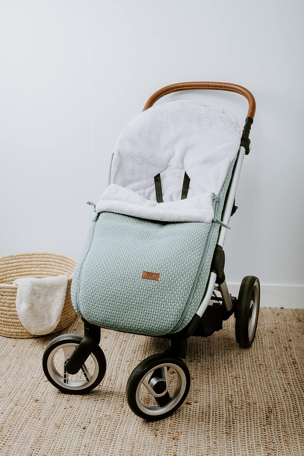 BO BABY'S ONLY - Buggysack Robust - Für Kinderwagen - Fusssack Kinderwagen - Abnehmbare Front - Mit