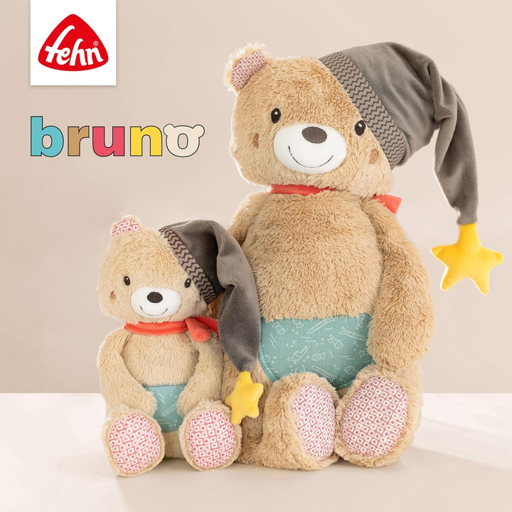 Fehn Kinderwagenkette Spielzeug Bruno – Baby Mobile Kette mit niedlichen Figuren zum Aufhängen an Ki