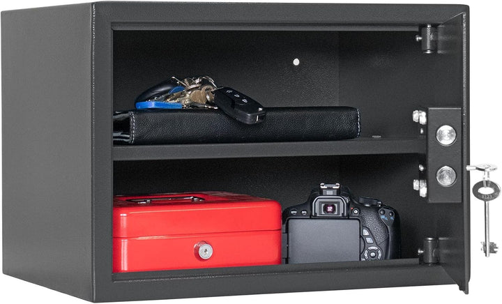 Profirst Möbeltresor Saphir 4 Doppelbartschloss anthrazit BxHxT 43x30x32 cm Fachboden