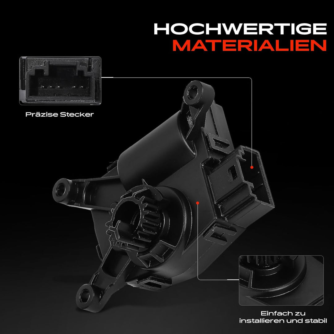 Frankberg Stellmotor Klimaanlage Stellelement Mischklappe Kompatibel mit A3 8V Q2 GA Leon 5F Octavia