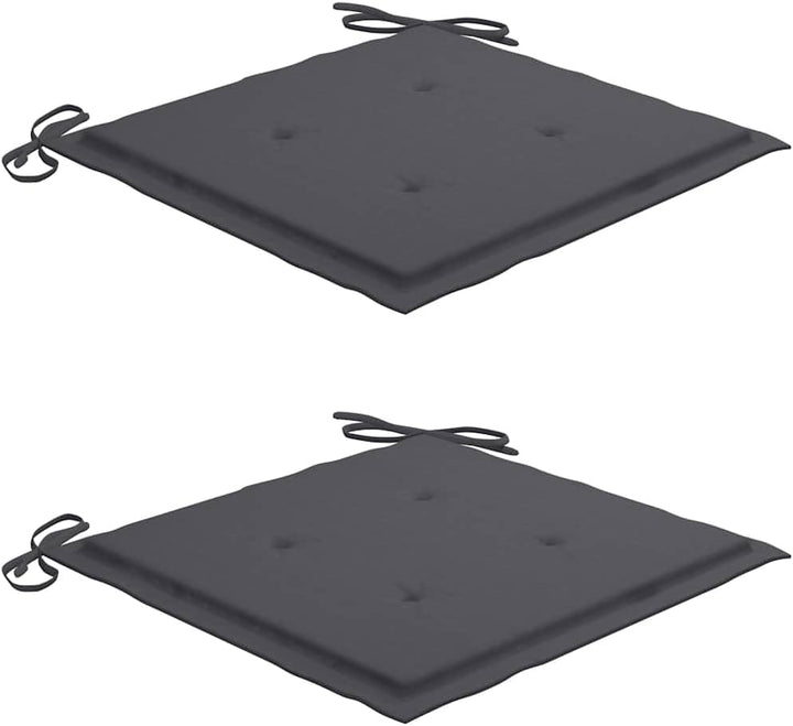 vidaXL 2X Gartenstuhl Klappbar mit Kissen Klappstuhl Essstuhl Gartenmöbel Klappstühle Stuhl Stühle G