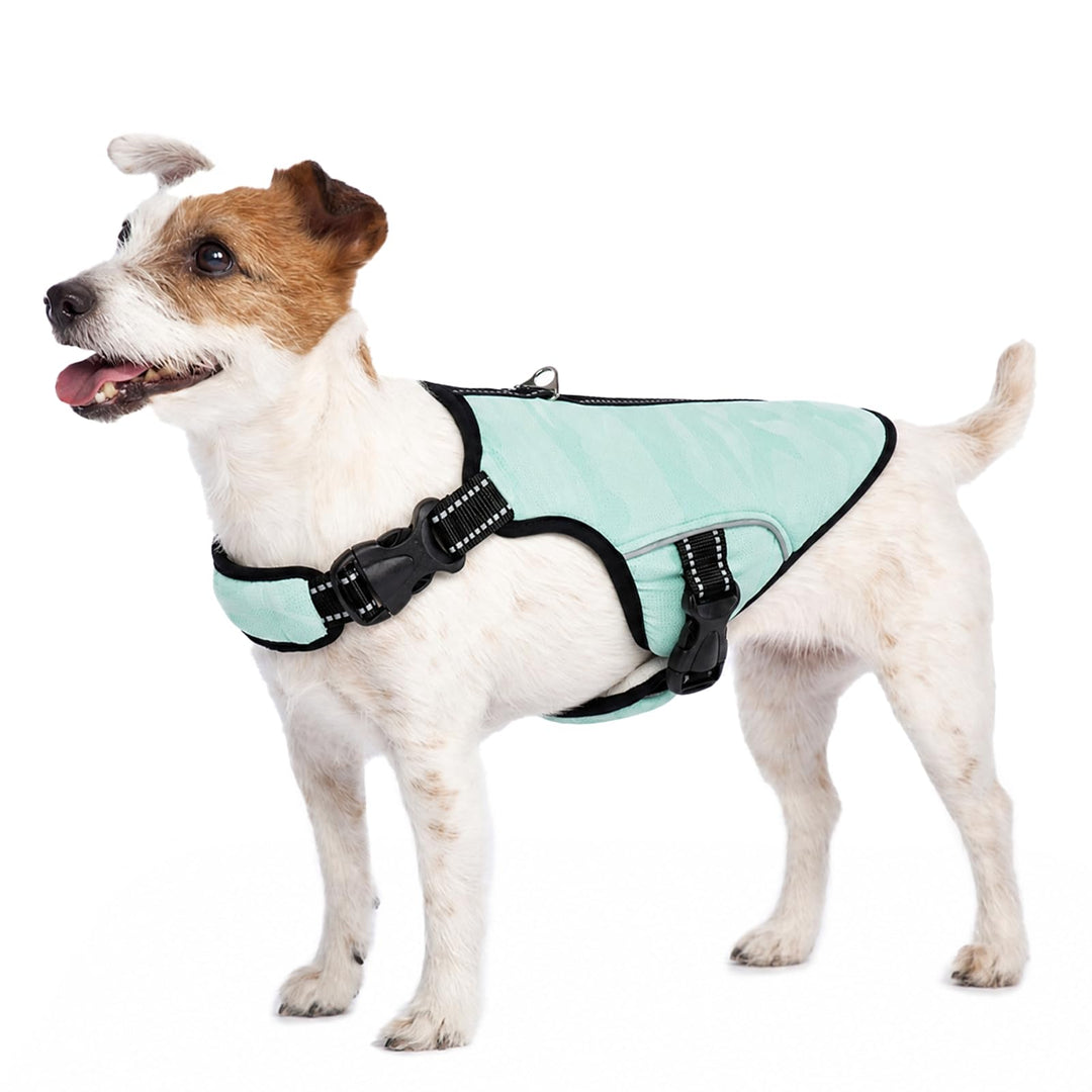 Kühlweste für Hunde, Hundekühlungsmantel Sommer Sicherheitsweste Atmungsaktive &amp; Reflektierende für