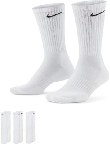 Nike Herren|Damen Socken Sx4508 001 S Weiss, S Weiss