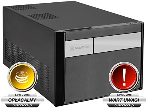 SilverStone SST-SG11B - Sugo Micro ATX Cube Gehäuse, schwarz, SST-SG11B