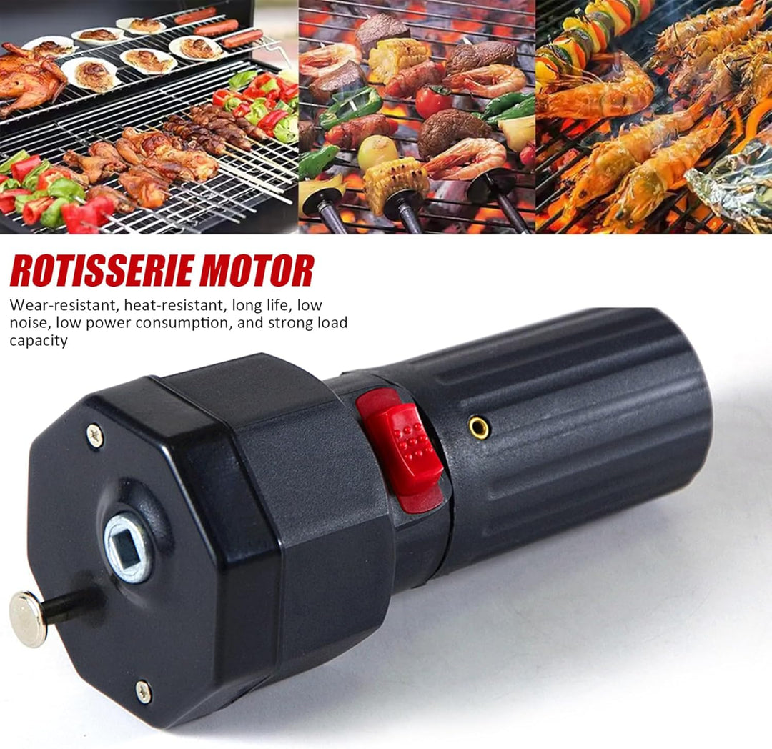 1, 5-V-Grill-Drehspiessmotor, elektrischer, energieeffizienter Drehgrill, geräuscharmer Grill-Drehsp