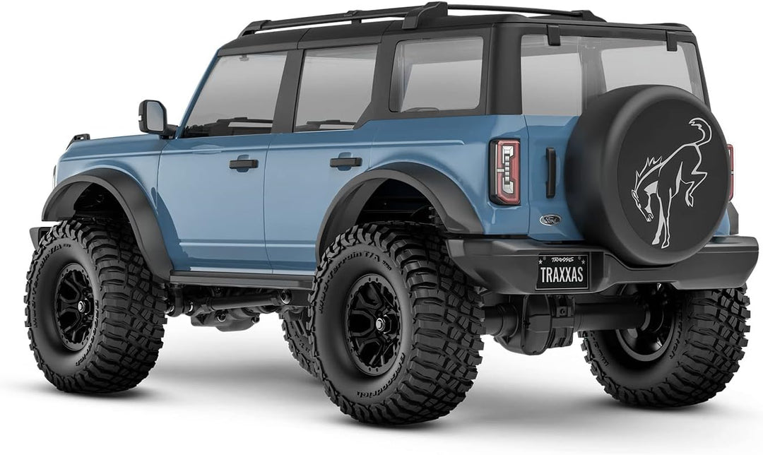 TRAXXAS TRX-4M Ford Bronco 4x4 Area 51 1/18 Crawler RTR Brushed, mit Akku und USB Ladegerät