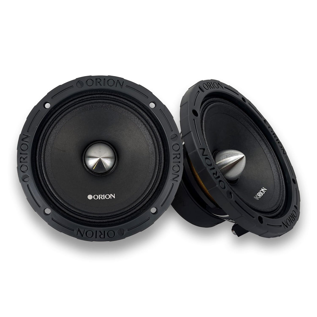 Orion XTR XTX658 Hocheffiziente 16,5 cm Mitteltöner Bullet Lautsprecher, 1400 W maximale Leistung, 3