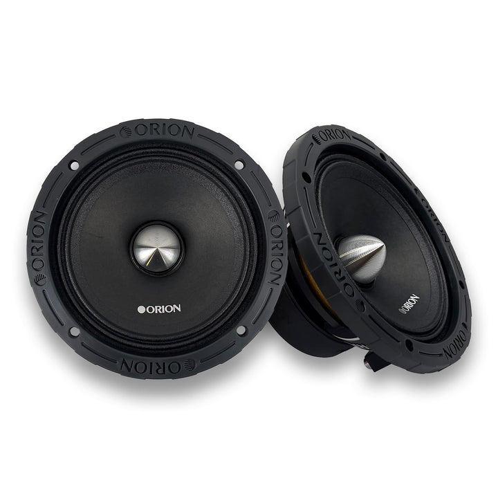Orion XTR XTX658 Hocheffiziente 16,5 cm Mitteltöner Bullet Lautsprecher, 1400 W maximale Leistung, 3