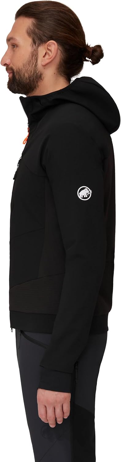 Mammut Herren Aenergy So Hybrid Hooded Jacket Men Softshell Jackets (1er Pack) S Schwarz, S Schwarz