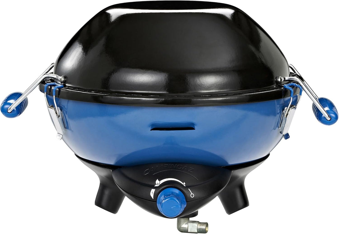 CAMPINGAZ Party Grill Modell 400 R - Komfortabler Partygrill mit Gasanschluss blau 45 x 15 x 15 cm,