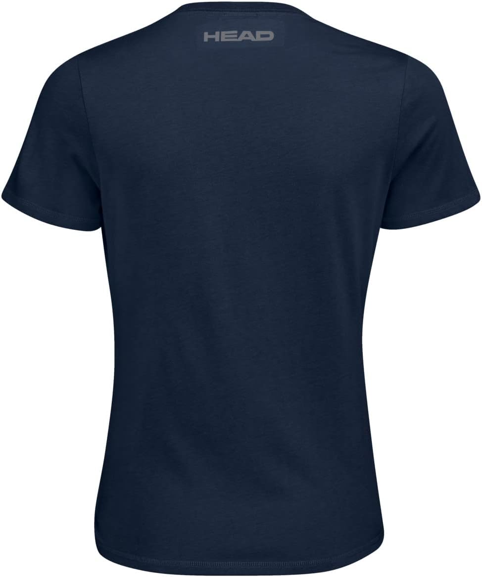 HEAD Damen Club Lara T-Shirt W T-Shirt (1er Pack), Dunkelblau