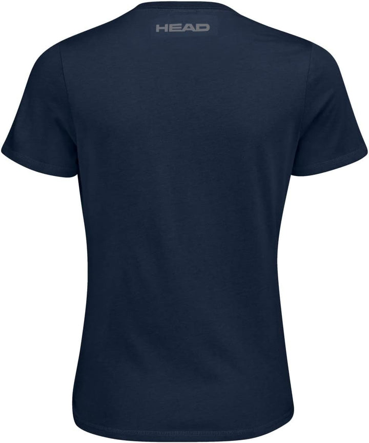 HEAD Damen Club Lara T-Shirt W T-Shirt (1er Pack), Dunkelblau