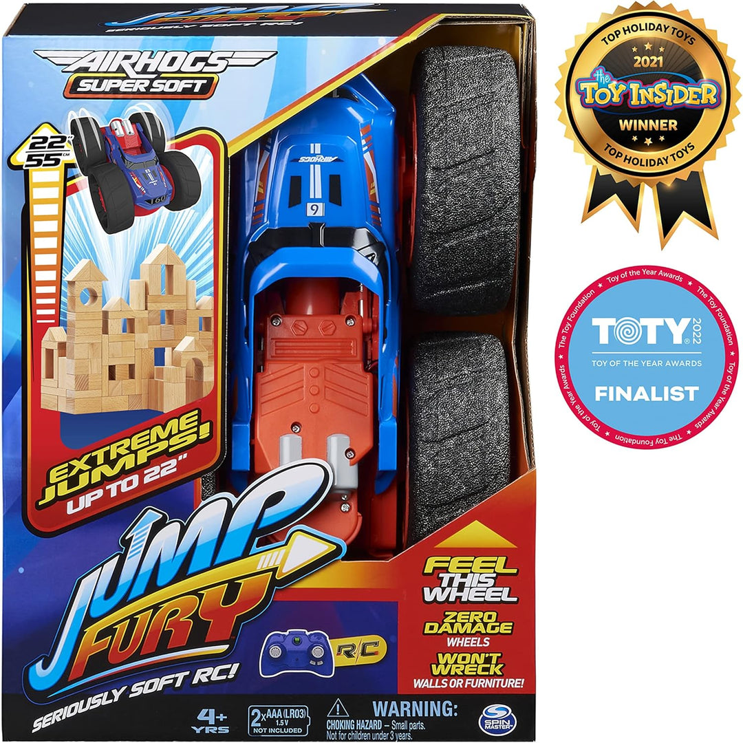 Air Hogs Jump Fury, ferngesteuertes Fahrzeug für drinnen, springt bis zu 55cm hoch