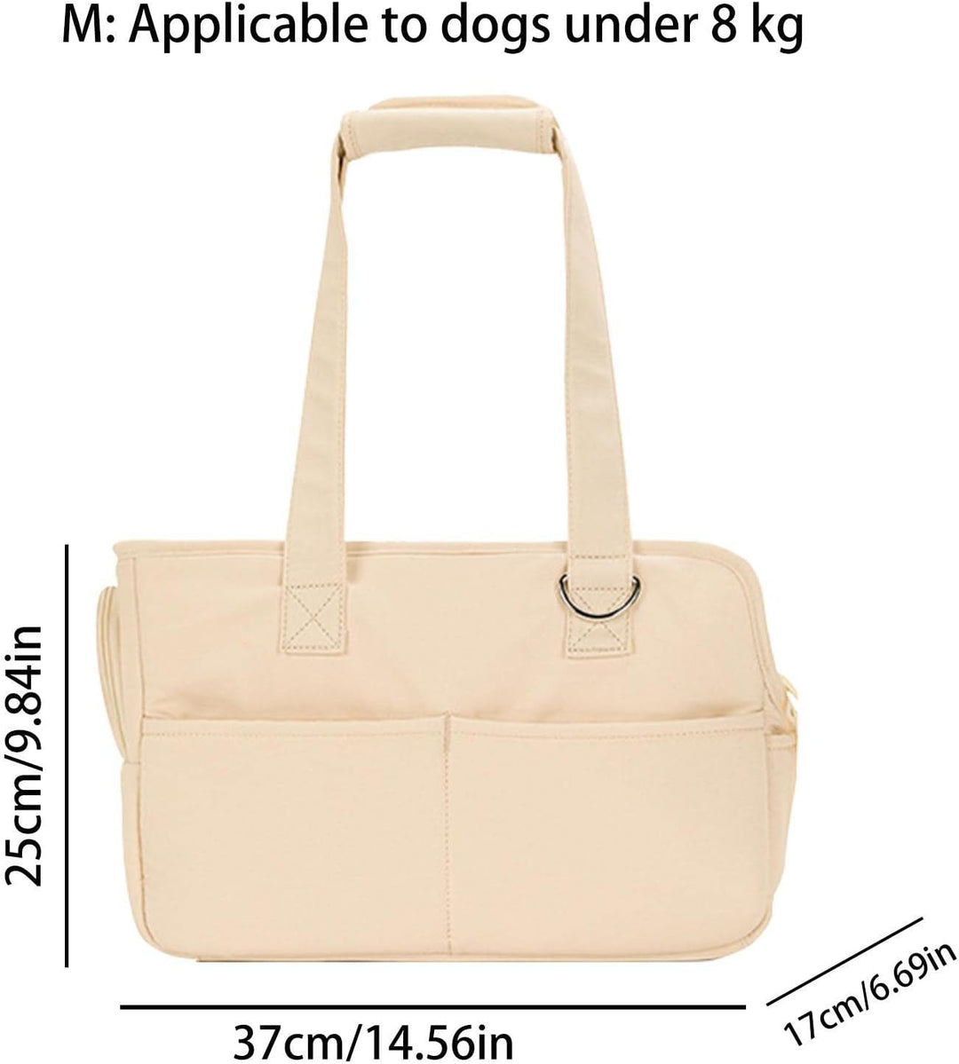 Abonda Tragetasche für Haustiere | Katzen Handtaschenträger,Seitentaschen-Design, kleine Katzentasch