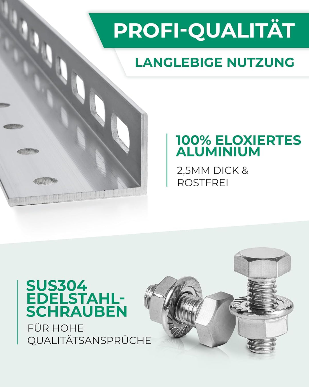 SMABIX® Solarpanel Halterung, [EXTREM ROBUST & LANGLEBIG] Halterung Balkonkraftwerk, 118 cm, 0-90 Gr