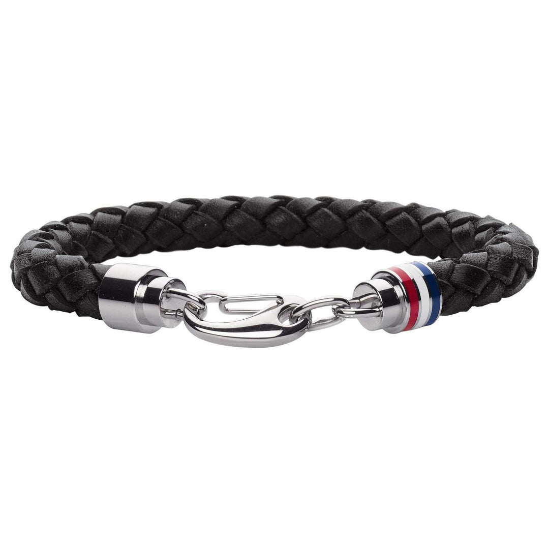 Tommy Hilfiger Jewelry Armband für Herren aus Leder Schwarz - 2700510