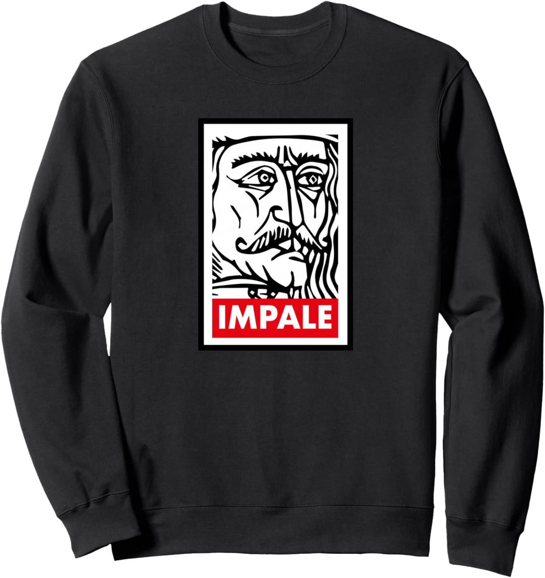 Vlad The Impaler Impale Gothic Grunge Occult Vampire Sweatshirt