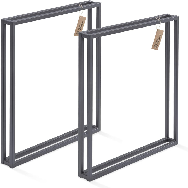 LAMO Manufaktur Tischbeine für Schreibtisch Esstisch, Frame, Vierkantprofil 20x20 mm, Tischgestell 5