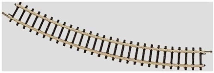 Märklin 8521 - Gleis geb. r195 mm, 30 Gr., Inhalt 10 Stück, Spur Z
