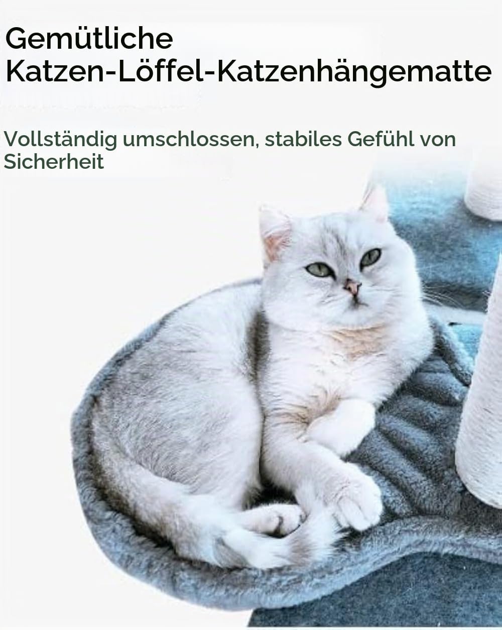 Weiche Plüsch-Katzenhängematte Geeignet Für DIY-Katzenklettergerüst Kratzbauminstallation Hängende V