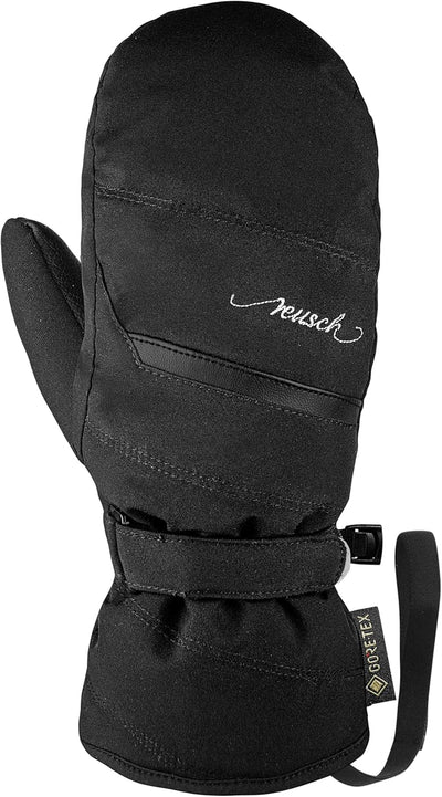 Reusch Damen Erwachsene Fäustlinge Sandy Gore-tex Mitten Warm, Wasserdicht, Atmungsaktiv 6 schwarz-s