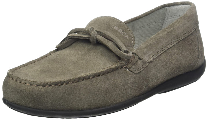 Geox Jungen U Ascanio Moccasin 40 EU Dove Grey, 40 EU Dove Grey