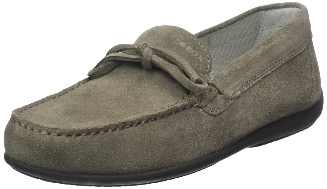 Geox Jungen U Ascanio Moccasin 39 EU Dove Grey, 39 EU Dove Grey