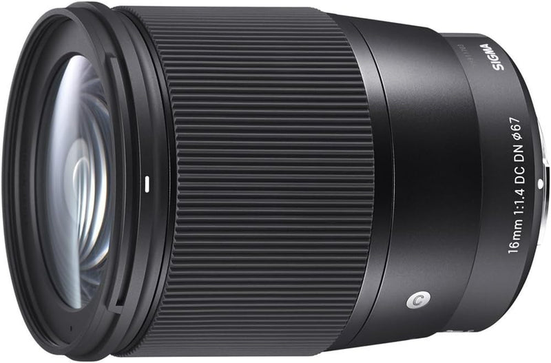 Sigma 16mm F1,4 DC DN Contemporary Objektiv für Sony-E Objektivbajonett & RØDE Wireless GO II Ultrak