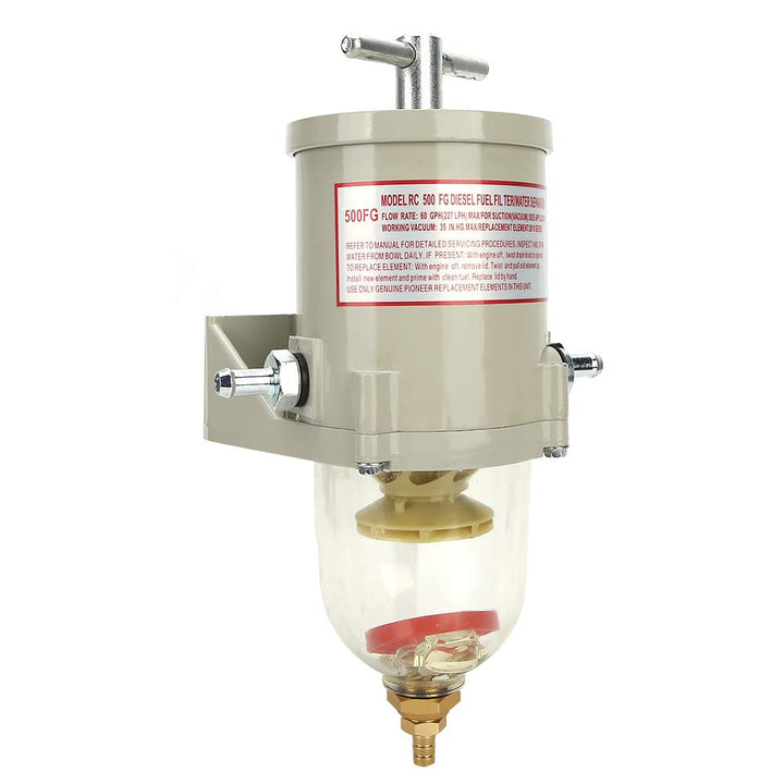 Auto Dieselfilter Kraftstofffilter, 500FG Motor Kraftstofffilter Wasserabscheider mit Schraubendicht