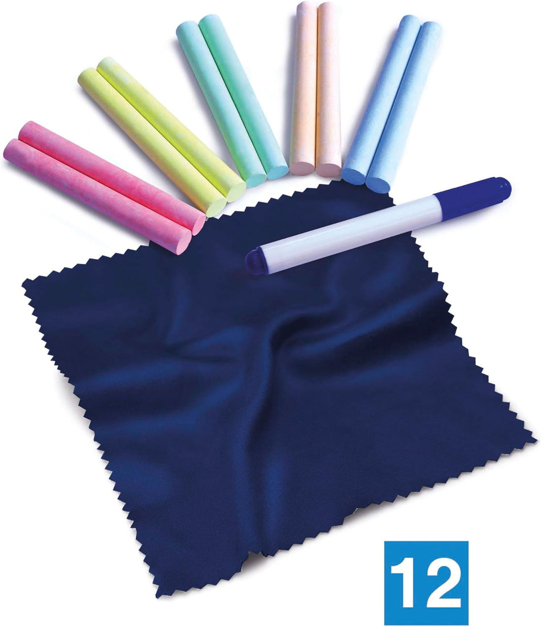 Chicos - Tafel Peppa Pig“ 2-in-1 | Geeignet für Filzstifte und Kreide | Mit Metallstaffelei. Inklusi