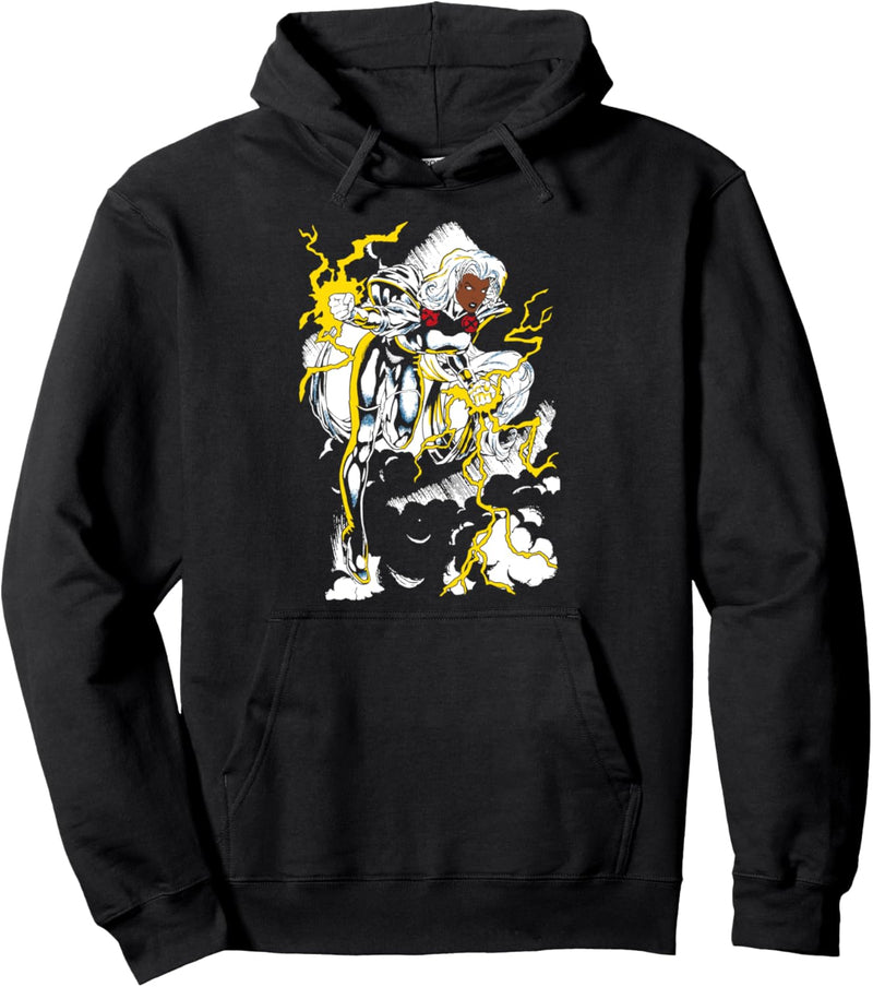 Marvel X-Men Storm Action Pose Retro Pullover Hoodie