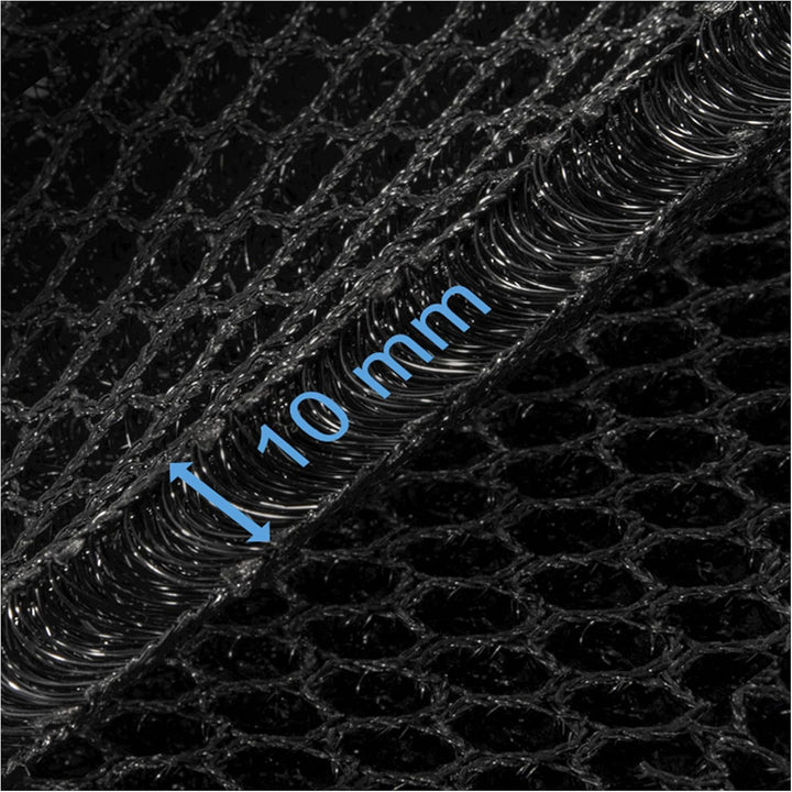 Matratzenunterlage Air Mesh, 90x200cm, Schwarz | Abstandsgewirke, 10mm Dicke, 410g/m², DHL Versand