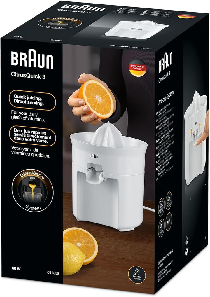 Braun Tribute Collection CJ 3050 Zitruspresse (60 W, 0,35 l)