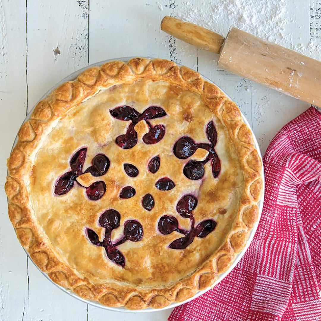 Nordic Ware Natural Aluminum Commercial Hi-Dome Covered Pie Pan Kuchenplatte mit hoher Kuppel, Kuche