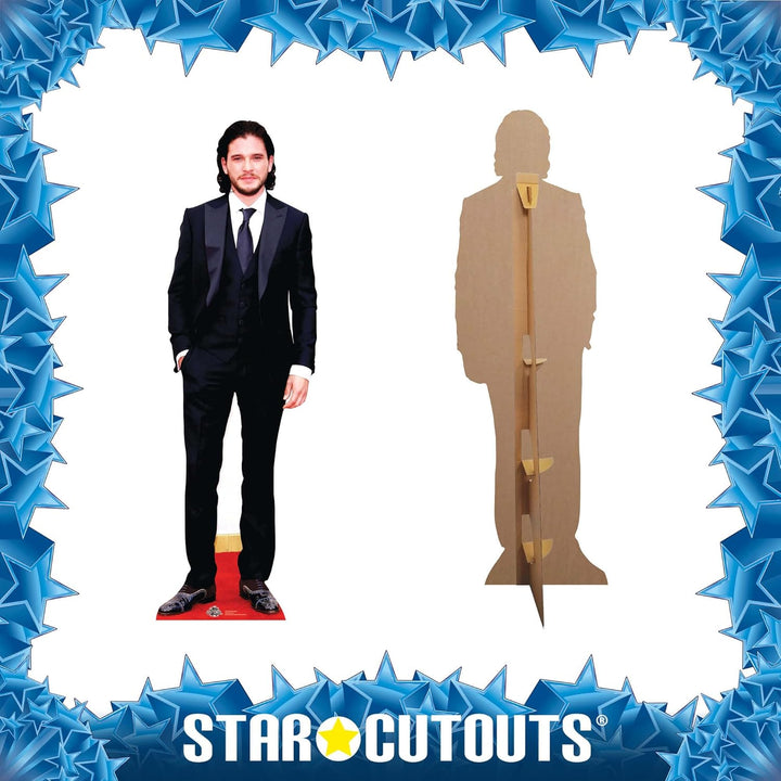 Kit Harington Star of Game of Thrones Jon Snow Pappe, Lebensgrösse
