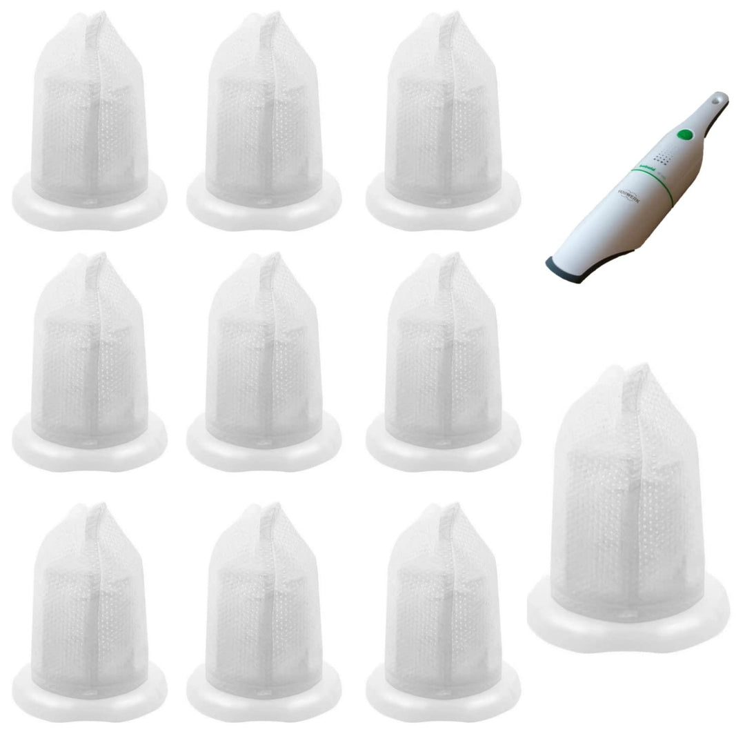 10 JaTop Ersatzfilter kompatibel mit Vorwerk Akku Staubsauger VC100 VC 100 Akkusauger (10 Ersatzfilt