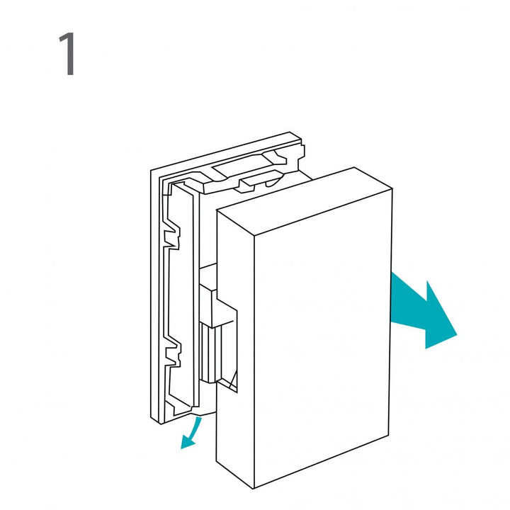 Kabelgebundene Türklingel mit integriertem Transformator Single, Single